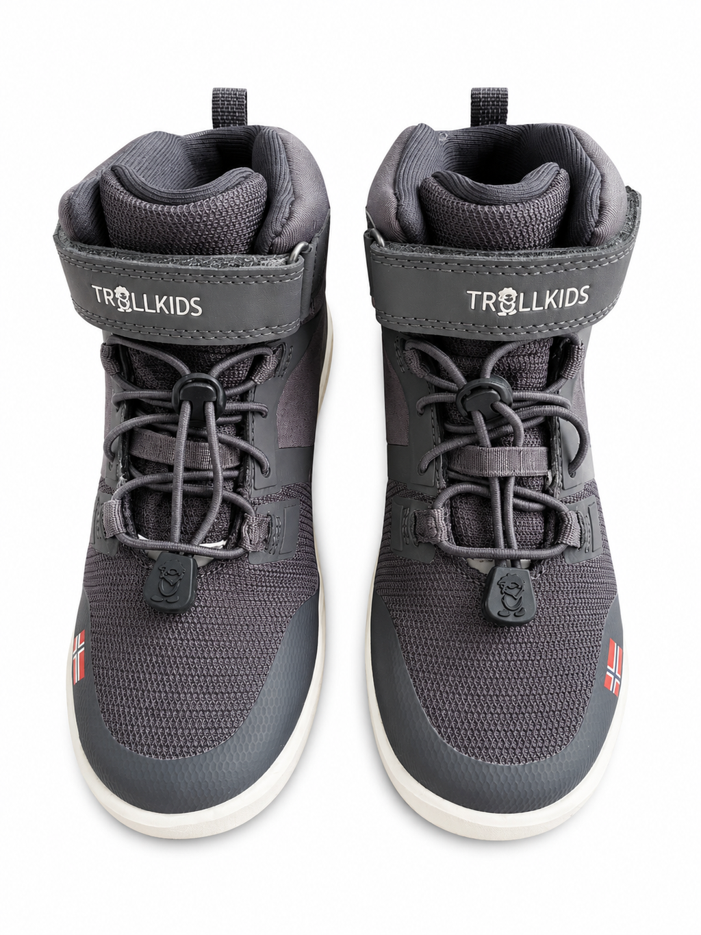 Trollkids Hovdenn Barefoot Winter Hiker Anthrazit gefüttert – Outdoor