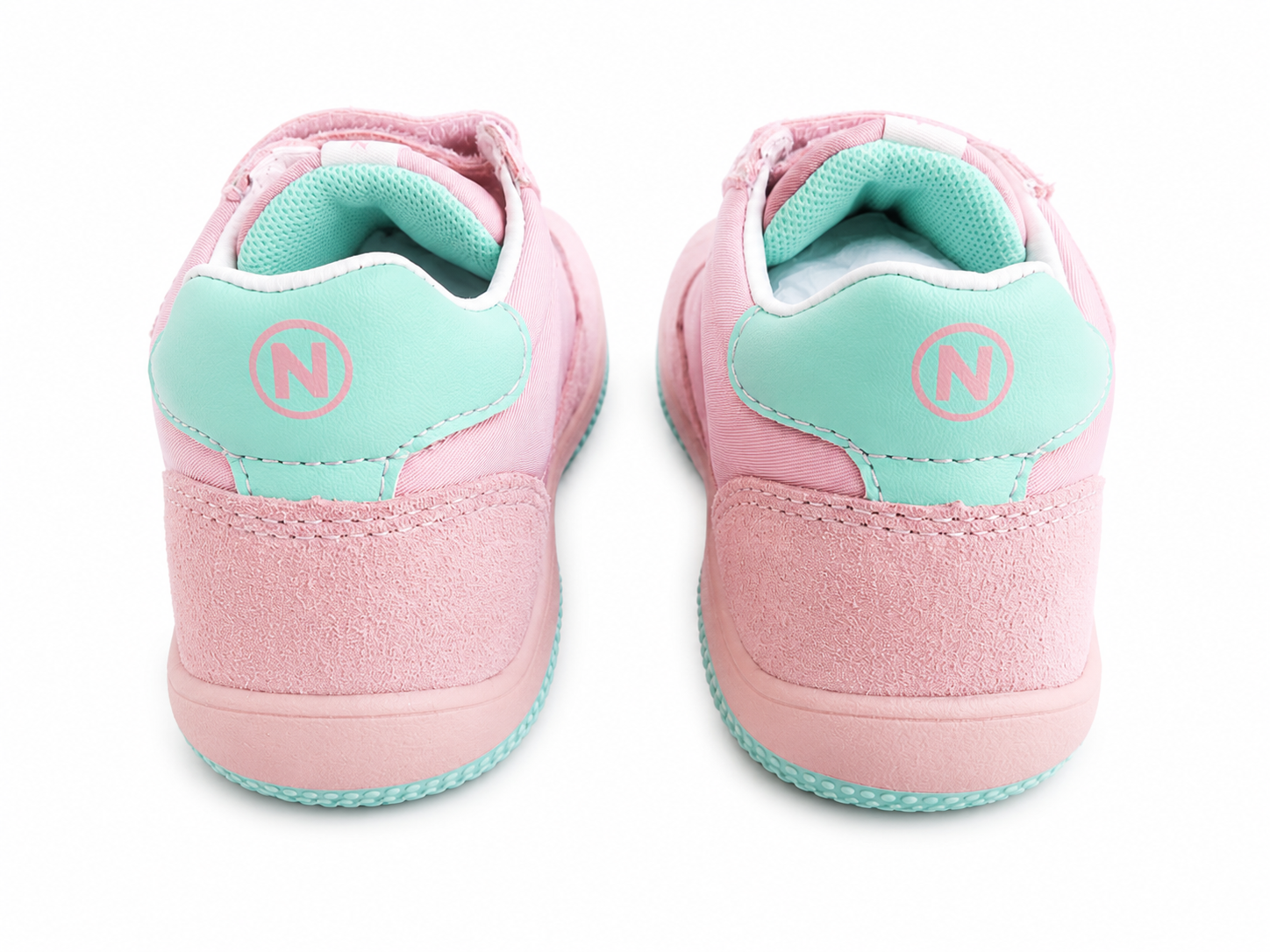 Naturino Go Kindersneaker Rosa Mint – Klettverschluss