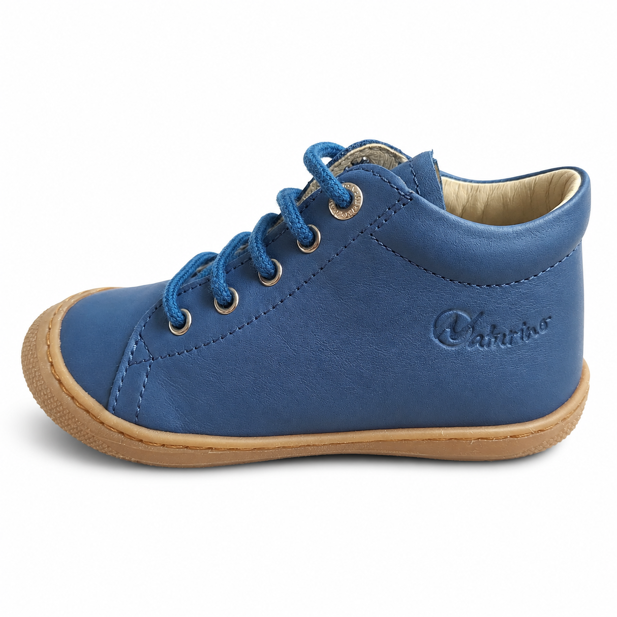 Naturino Coco Lauflernschuh Blau – Schnürung