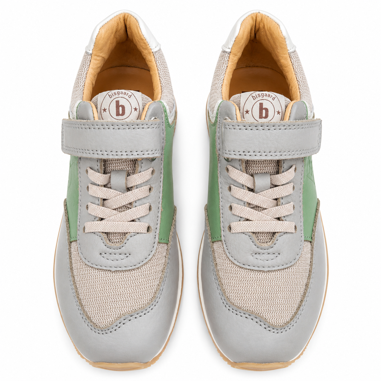 Bisgaard Walde Kindersneaker Grün Grau – Klett
