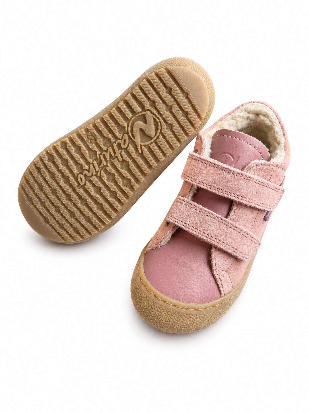 Naturino Kolde 2 Lauflernschuh Rosa gefüttert – Klett