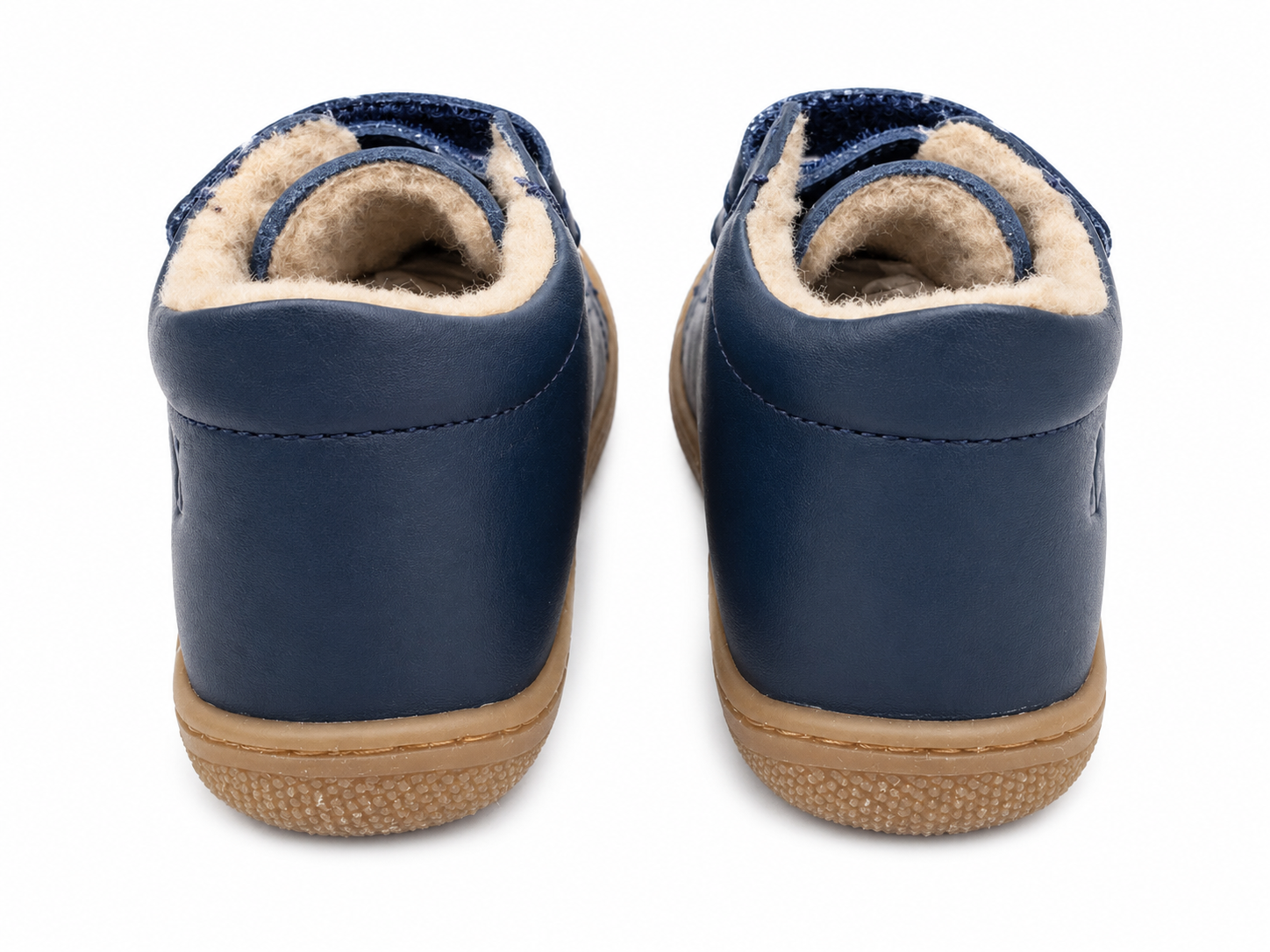 Naturino Coco Lauflernschuh Marineblau gefüttert – Klett