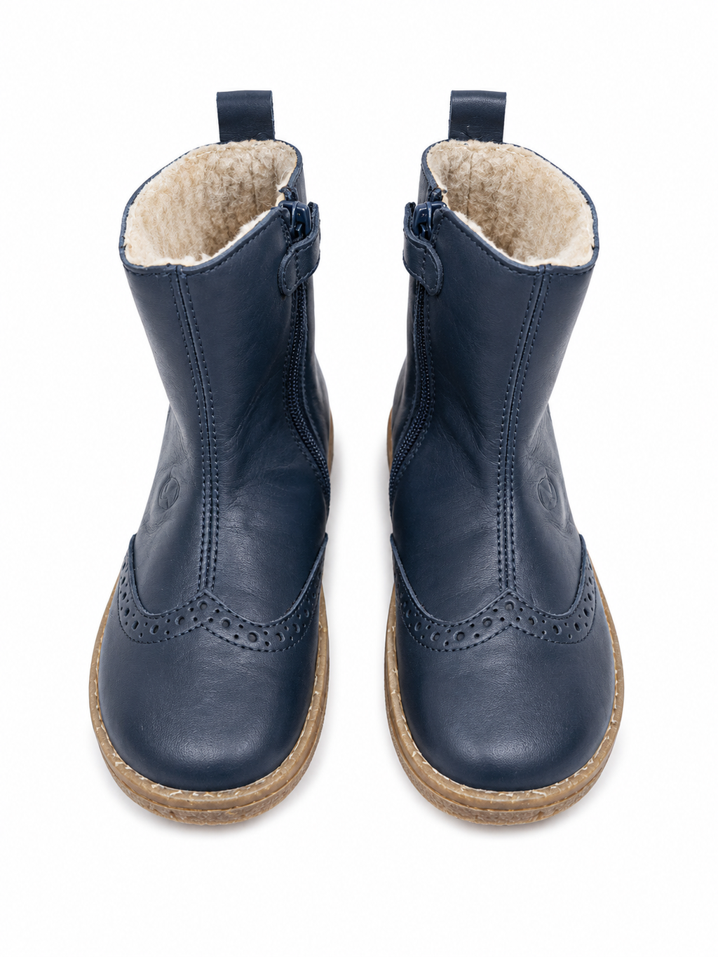 Naturino Dunes Chelsea Boots Marineblau gefüttert – Leder