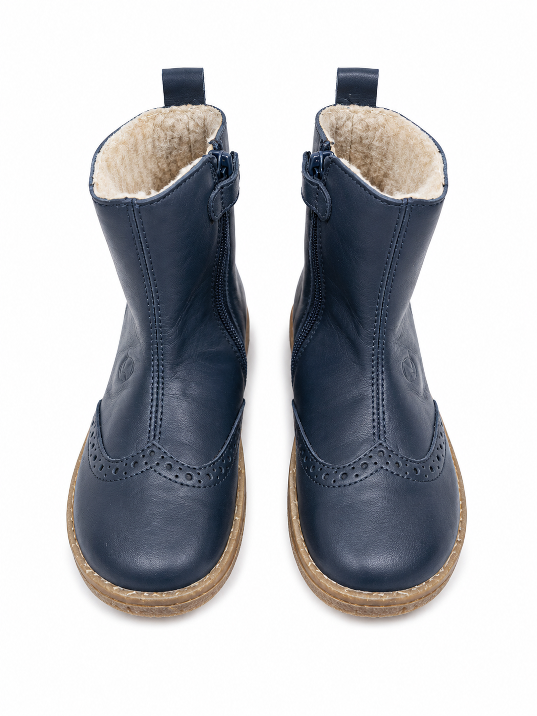 Naturino Dunes Chelsea Boots Marineblau gefüttert – Leder