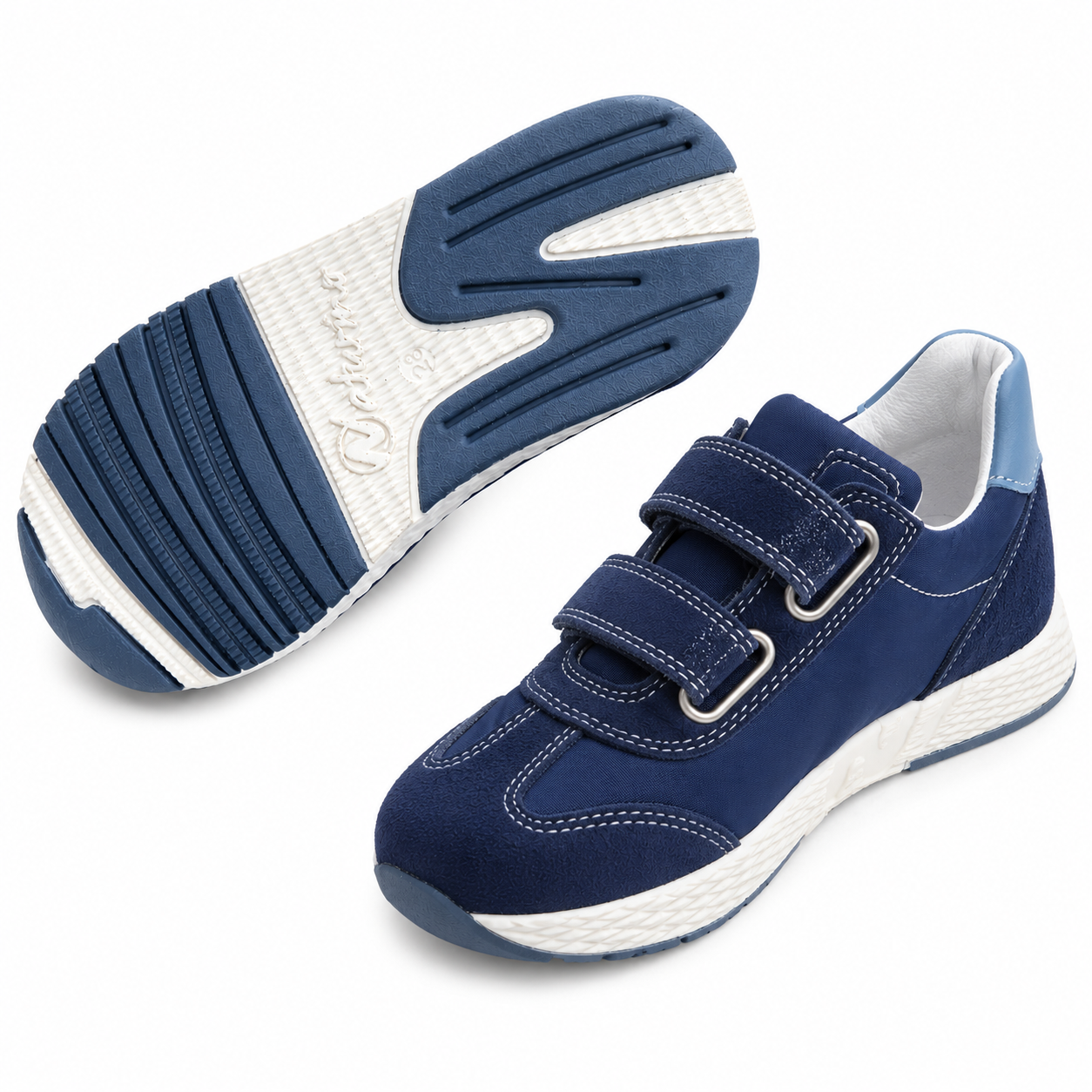 Naturino Jesko Kindersneaker Blau – Klettverschluss