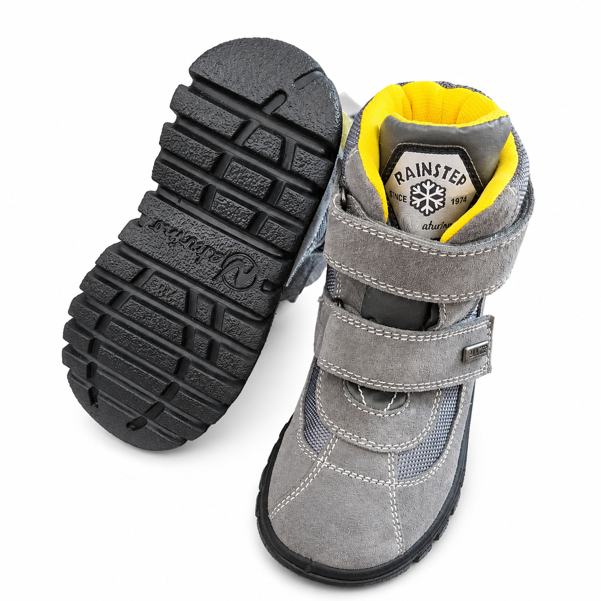 Naturino Thore Winterstiefel Grau wasserdicht gefüttert – RAIN STEP