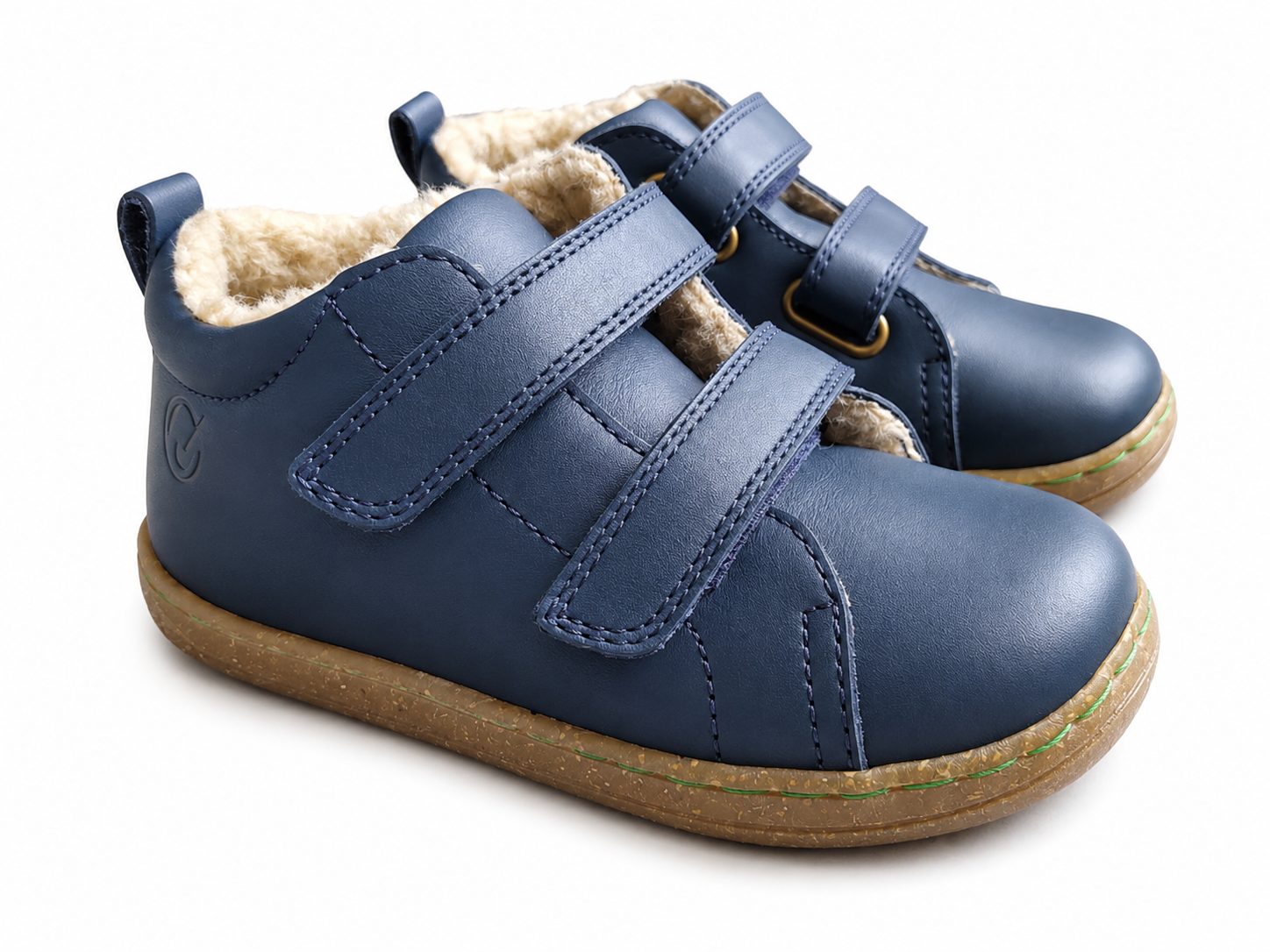 Naturino Windy Lauflernschuh Marineblau gefüttert – Klett