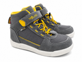 Trollkids Gryllefjord Mid Cut Kindersneaker Grau Gelb – Outdoor