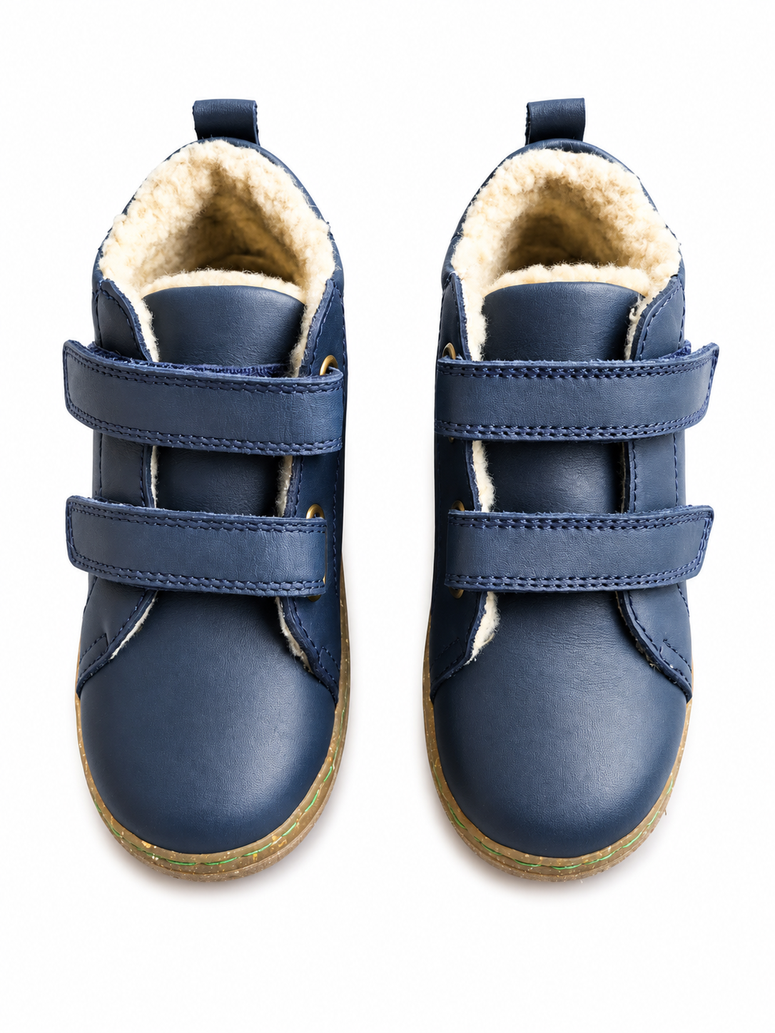 Naturino Windy Lauflernschuh Marineblau gefüttert – Klett