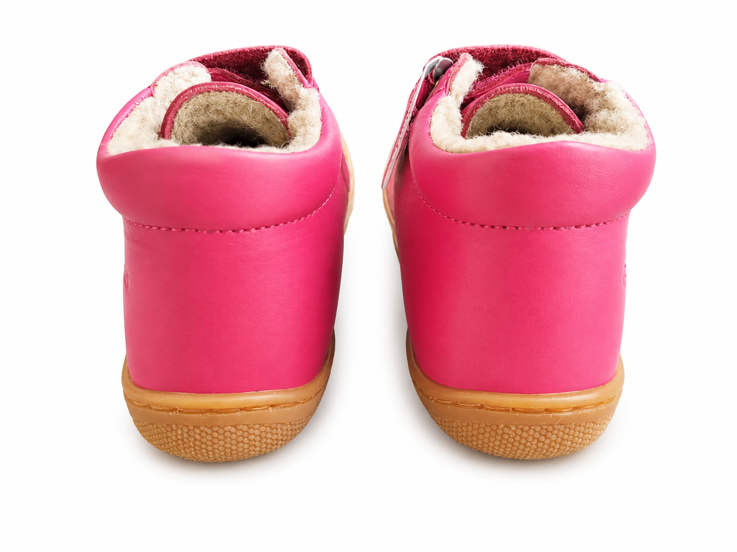Naturino Cocoon Lauflernschuh Pink gefüttert – Klett