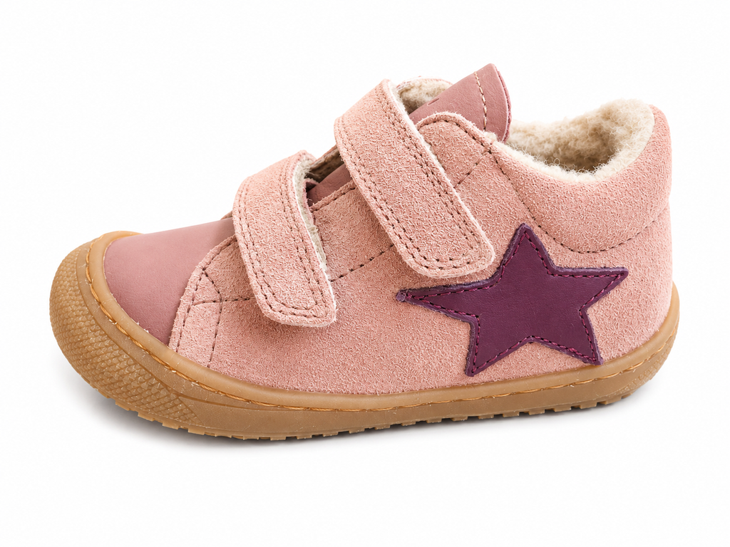 Naturino Kolde 2 Lauflernschuh Rosa gefüttert – Klett