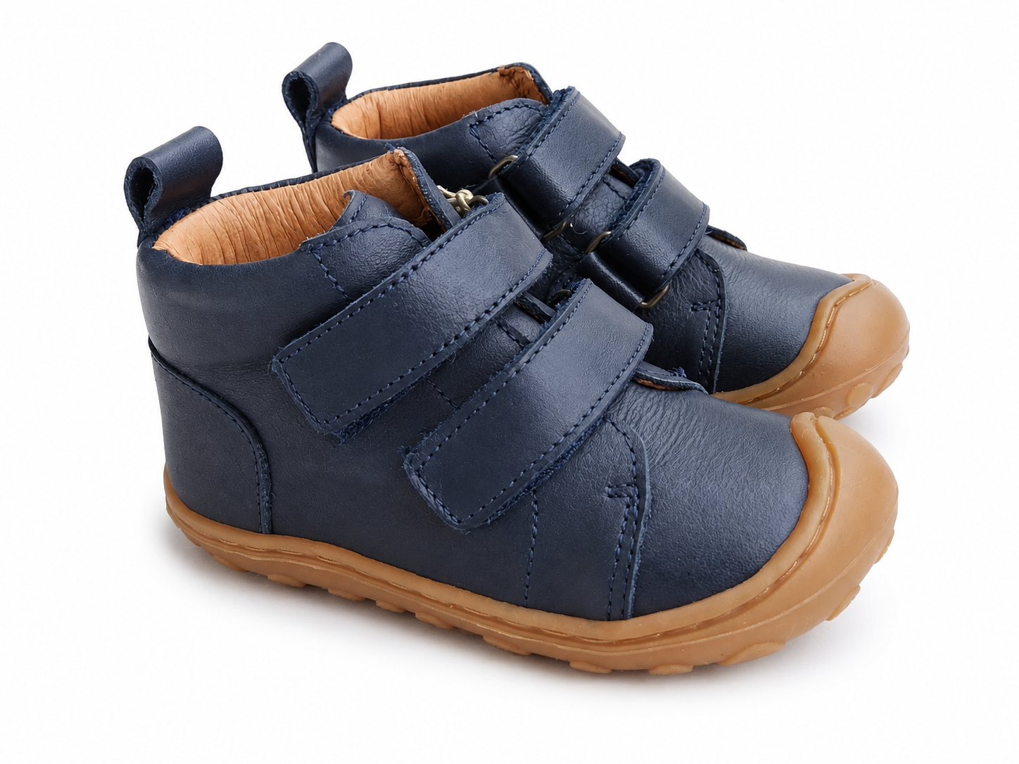 Bisgaard Lauflernschuh Marineblau – Klettverschluss