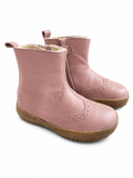 Kinder Chelsea Boots Dunes Altrosa gefüttert – Leder