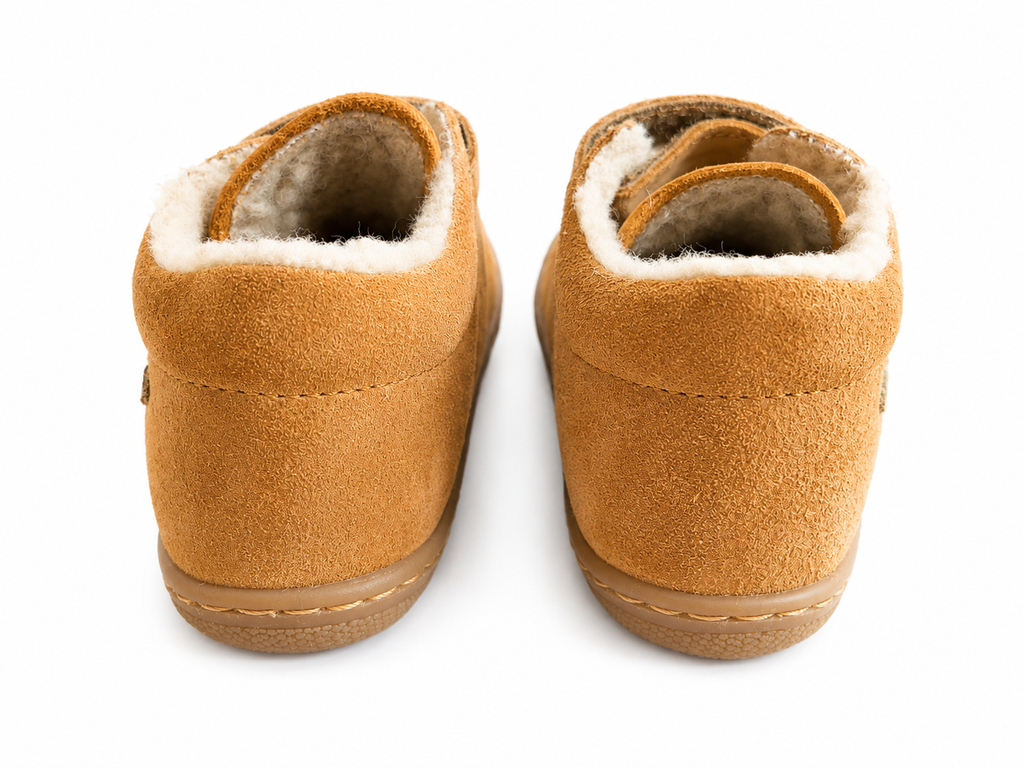 Naturino Kolde 2 Lauflernschuh Cognac gefüttert – Klett