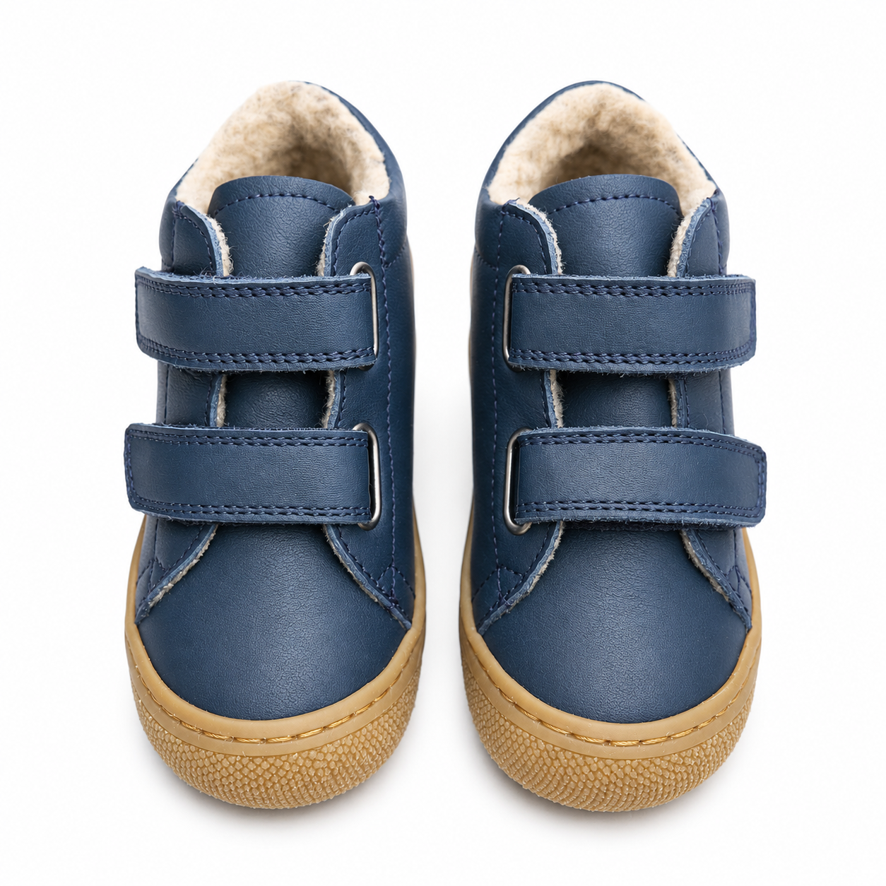 Naturino Coco Lauflernschuh Marineblau gefüttert – Klett