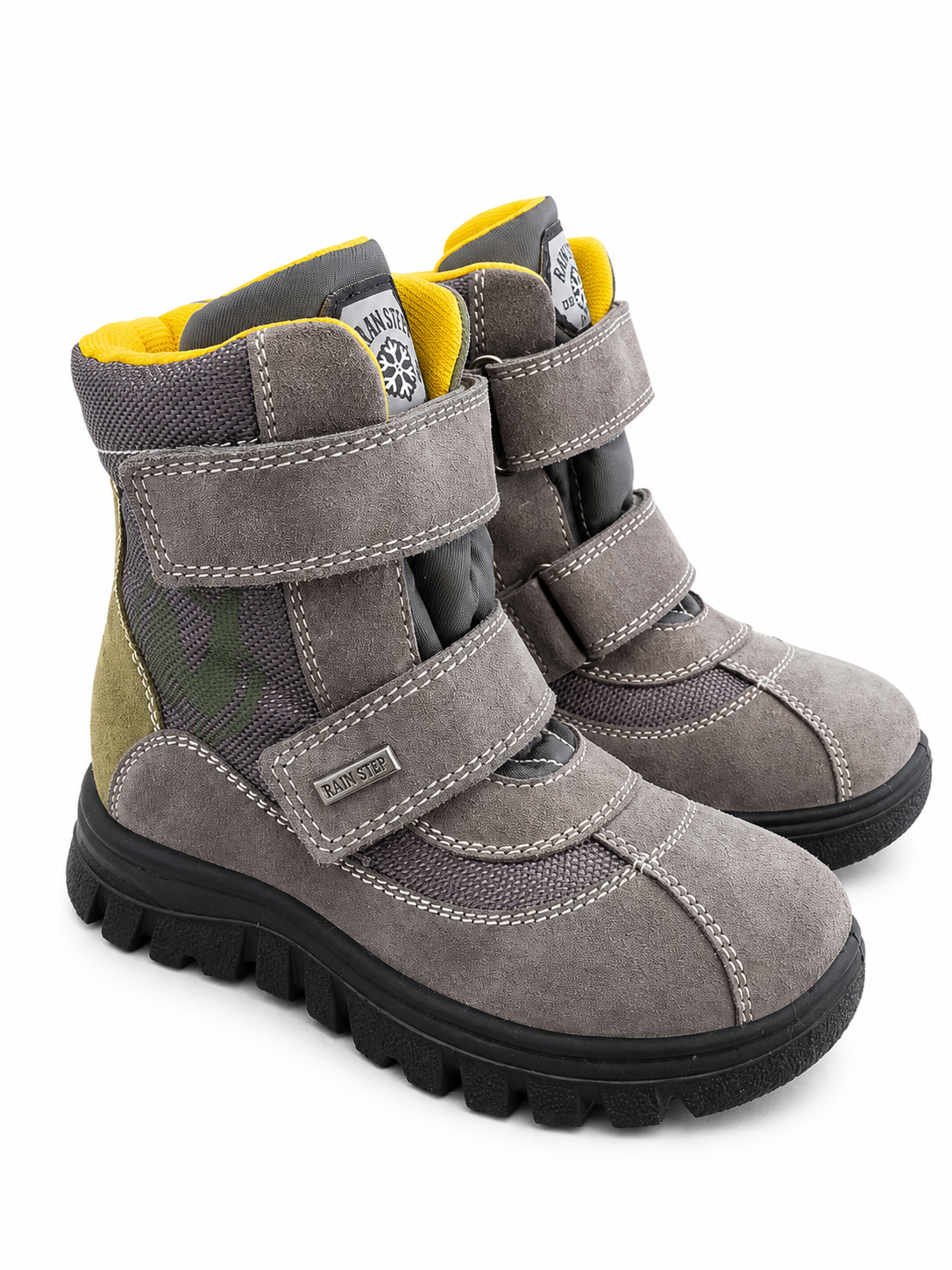 Naturino Thore Winterstiefel Grau wasserdicht gefüttert – RAIN STEP