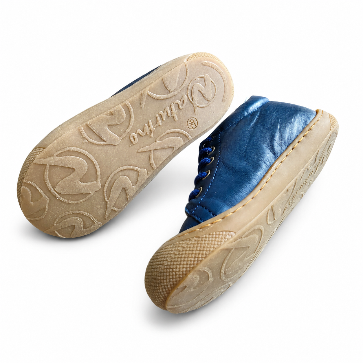 Naturino Coco Lauflernschuh Blau gefüttert – Winter