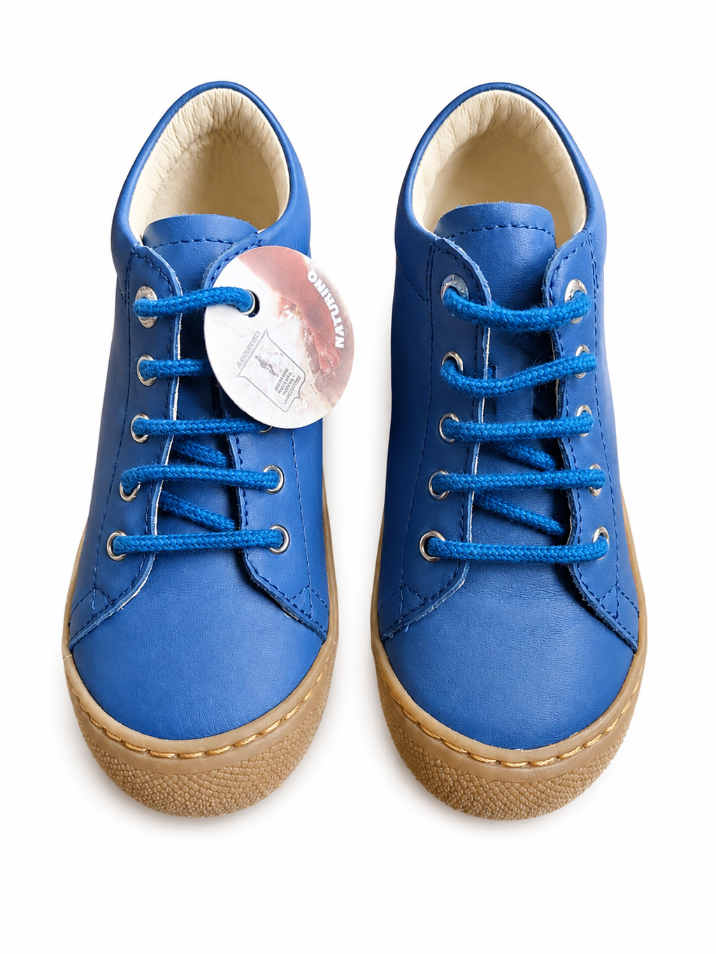 Naturino Coco Lauflernschuh Blau – Schnürung