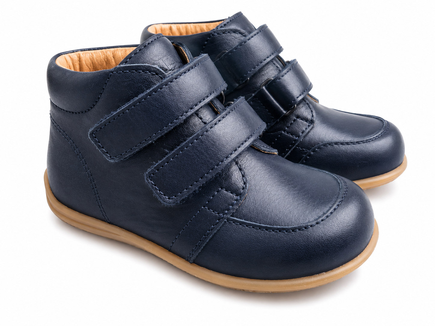 Bisgaard Lauflernschuh Marineblau – Klettverschluss