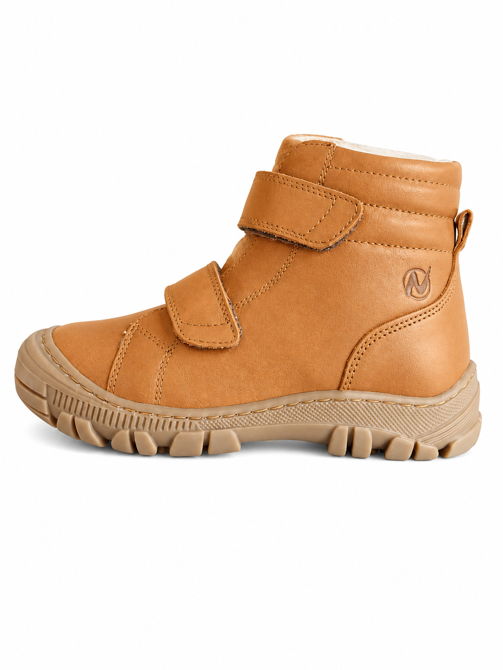 Naturino Radar Winterboots Cognac gefüttert – Klettverschluss
