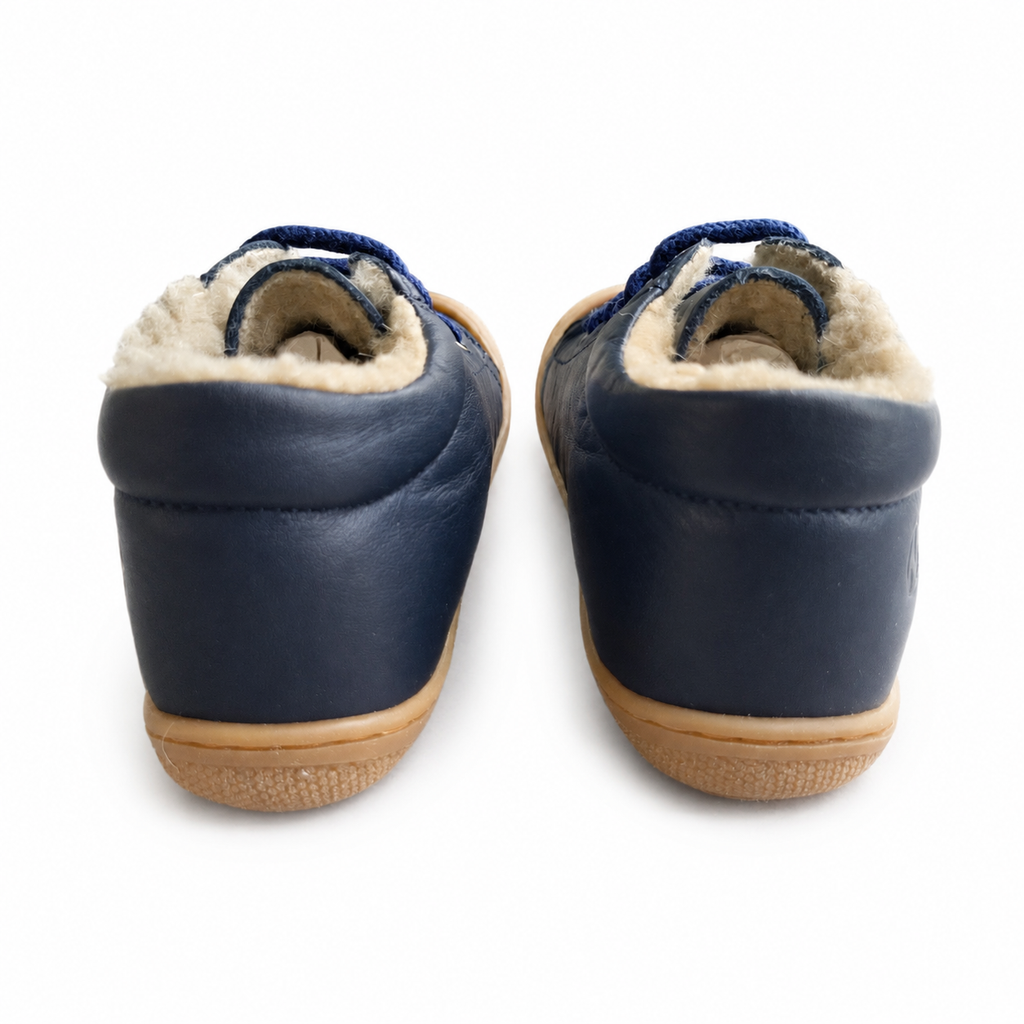 Naturino Coco Lauflernschuh Blau gefüttert – Winter