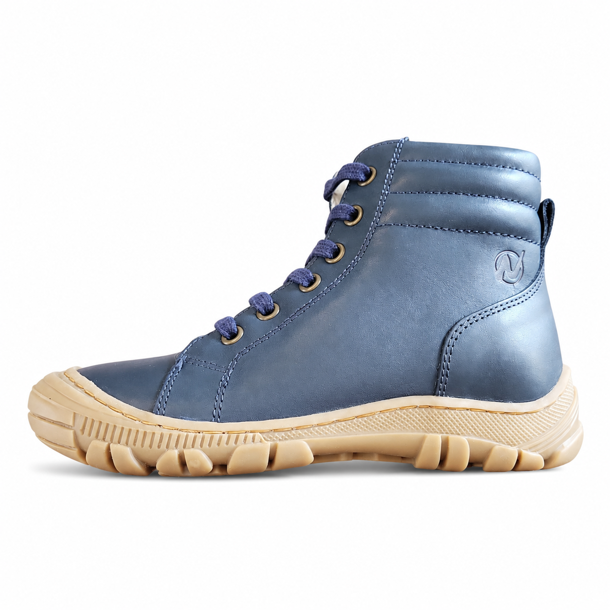 Naturino Radar Winterstiefel Marineblau gefüttert – Schnürung