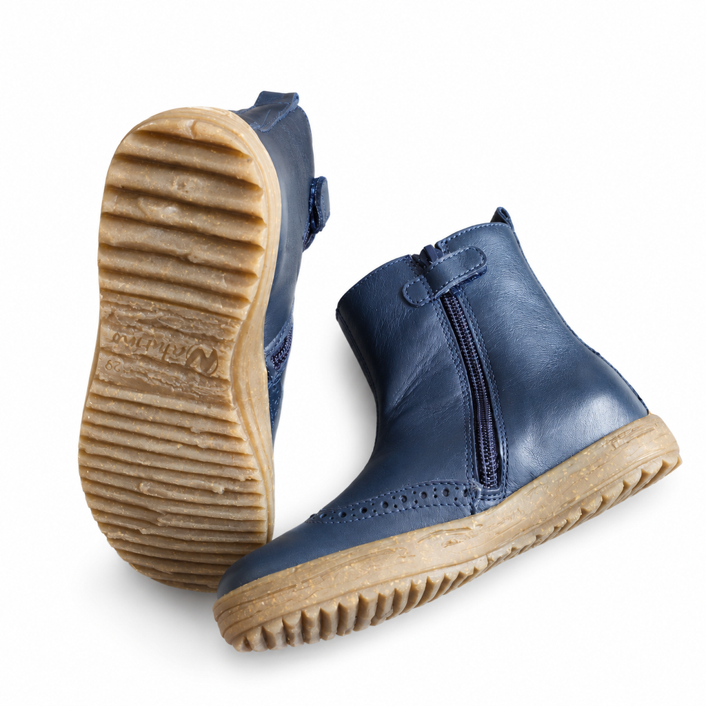 Naturino Dunes Chelsea Boots Marineblau gefüttert – Leder