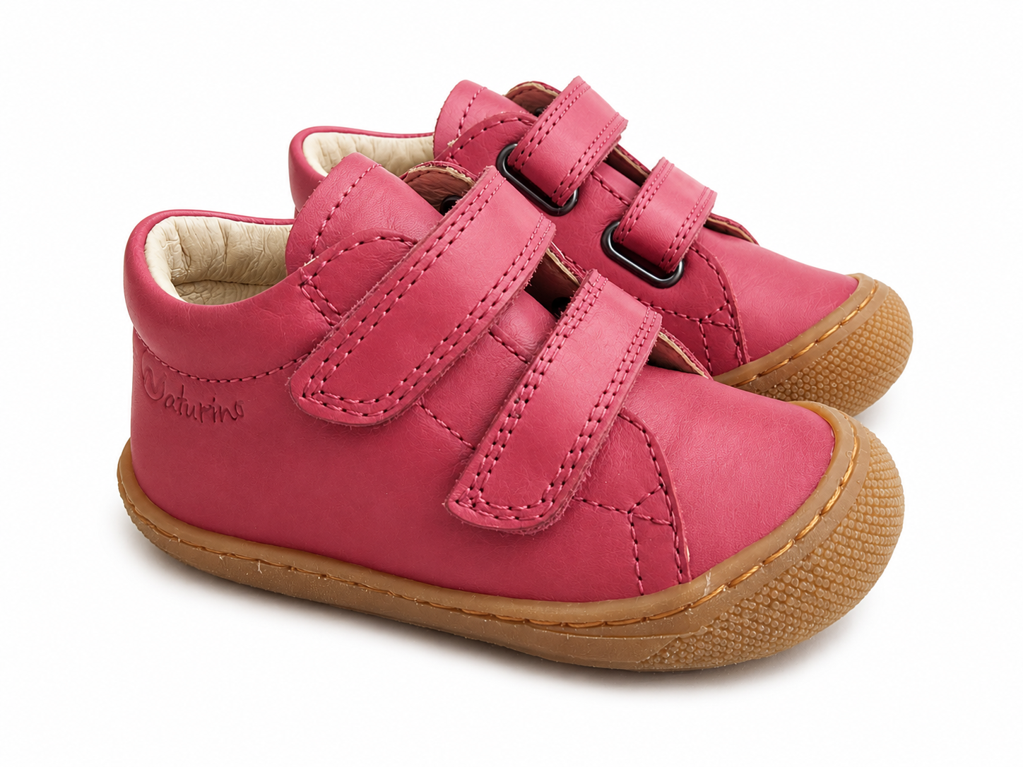 Naturino Cocoon Lauflernschuh Rot – Klettverschluss