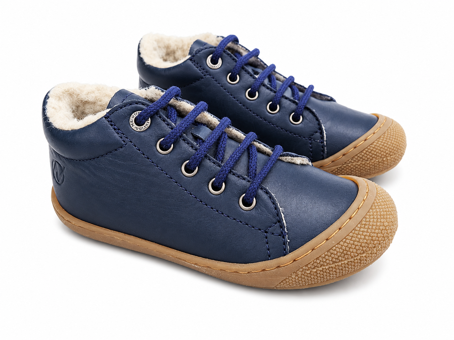 Naturino Coco Lauflernschuh Blau gefüttert – Winter