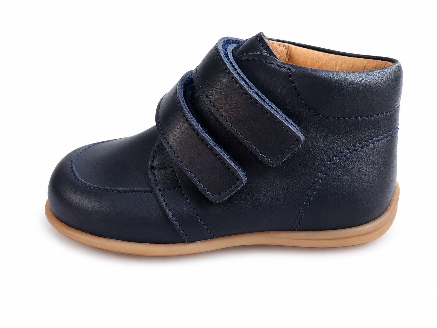Bisgaard Lauflernschuh Marineblau – Klettverschluss