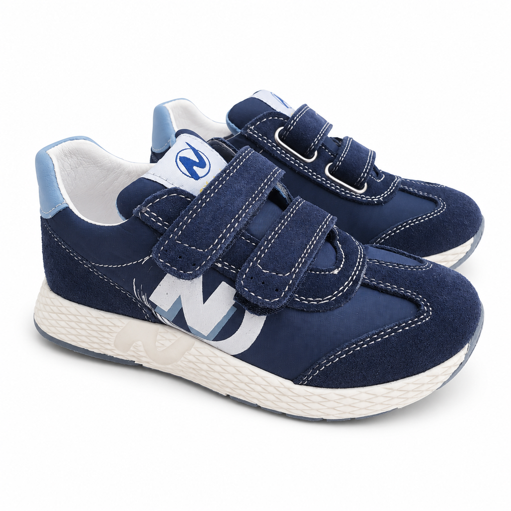 Naturino Jesko Kindersneaker Blau – Klettverschluss