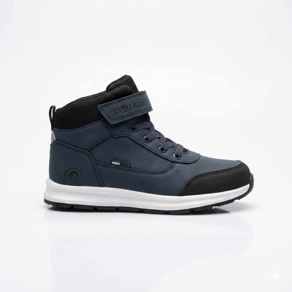 Trollkids Stavanger Mid Cut XT Winterboots Dunkelblau